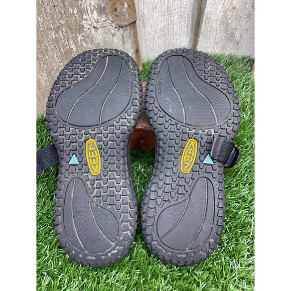 KEEN Men\'s Solr Post Sandals Men\'s 8 Black Yellow main image 4